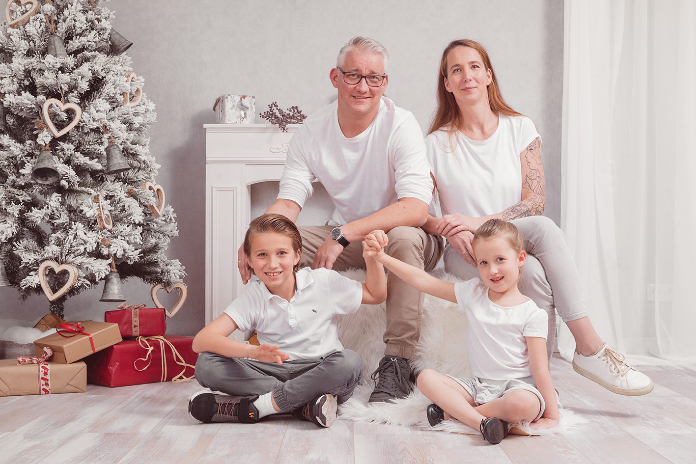 Weihnachts fotoshooting Familien Düsseldorf